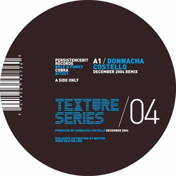 Cobra (Donnacha Costello December 2004 Remix)