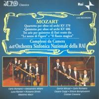 Il flauto magico: Gli angui d'inferno sentomi nel petto . Tre arie per flauto, oboe, clarinetto, corno, e fagotto