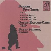 Trio In a Minor for Clarinet, Cello and Piano, Op. 114: IV. Allegro