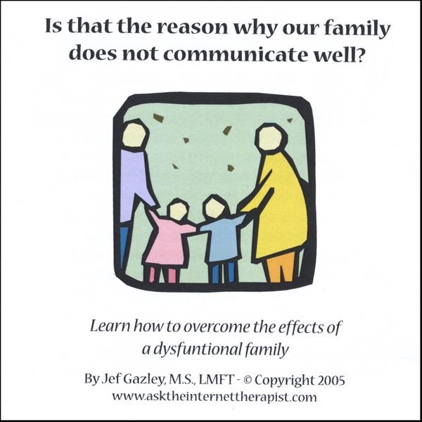Is That the Reason Why Our Family Does Not Communicate Well?