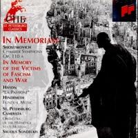 Chamber Symphony, Op. 110a (after the String Quartet No. 8, Dedicated to victims of fascism and war): IV.Largo (attacca)