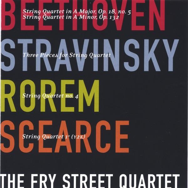 Scearce String Quartet no. 1:  IV.