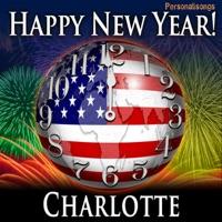Happy New Year Charlotte with Countdown and Auld Lang Syne