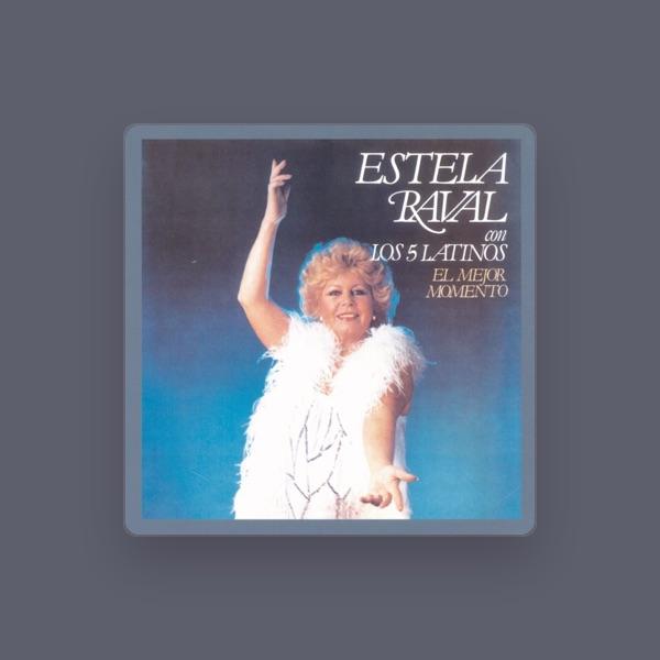 Estela Raval Con Los 5 Latinos
