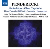 Capriccio for Oboe and String Orchestra