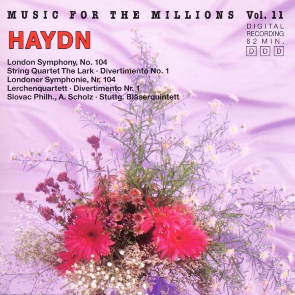 String Quartet, No. 5 in D-Major, op. 64: I. Allegro moderato