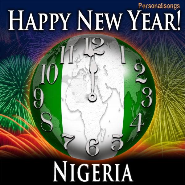 Happy New Year Nigeria with Countdown and Auld Lang Syne