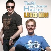 Teufel mit blonden Haaren
