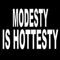 Modesty Is Hottesty