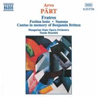 Fratres for Strings and Percussion