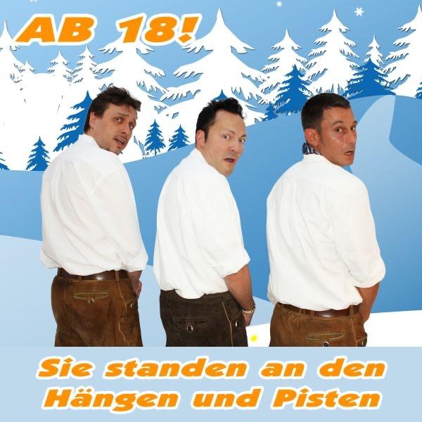 Sie standen an den Hängen und Pisten