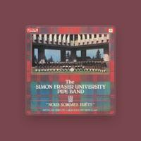 The Simon Fraser University Pipe Band
