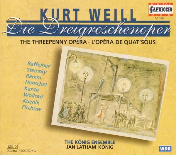 Die Dreigroschenoper (The Threepenny Opera): Act III: Ruf aus der Gruft (Call from the Grave): Nun hort die Stimme (Macheath)