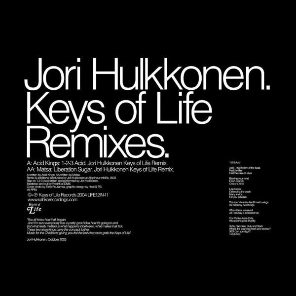 1-2-3 Acid (Jori Hulkkonen Keys of Life Remix) [Jori Hulkkonen Keys Of Life Remix]