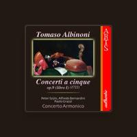 Concerto Armonico, Peter Szüts, Alfredo Bernardini & Paolo Grazzi