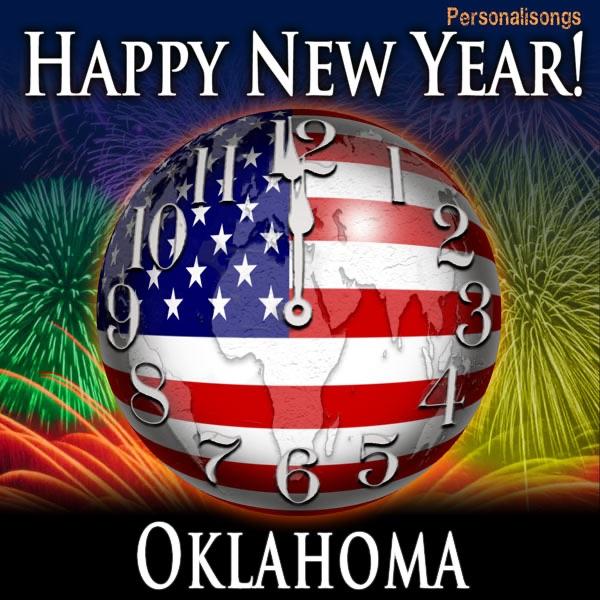 Happy New Year Oklahoma with Countdown and Auld Lang Syne