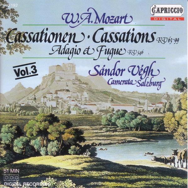 Cassation In G Major, K. 63: IV. Menuet