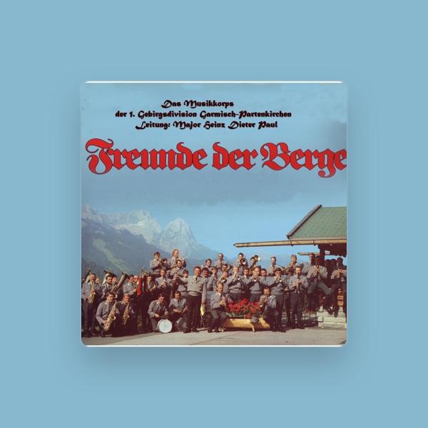 Das Musikkorps der 1. Gebirgsdivision Garmisch-Partenkirchen