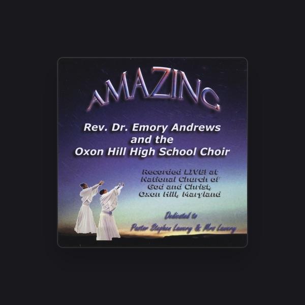 Rev. Dr. Emory Andrews and the Oxon Hill High School Choir