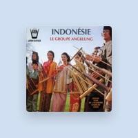 Le groupe Angklung