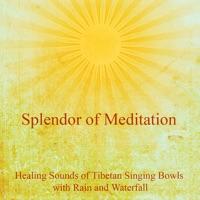 Tibetan Singing Bowl With Soothing Sound of Rain