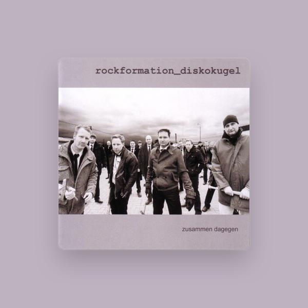 Rockformation Diskokugel